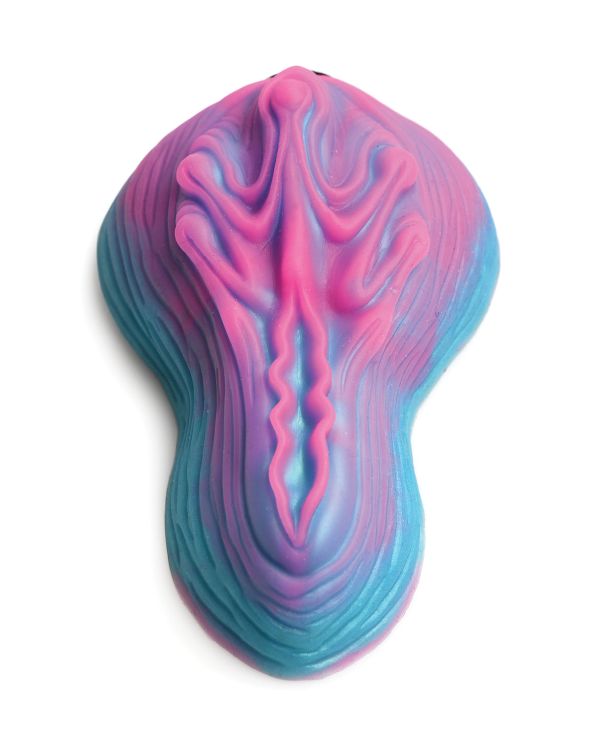 NO ETA $Creature Cocks Vulvaron Vibrating Silicone Grinder w/Remote Control - Pink/Teal/Purple