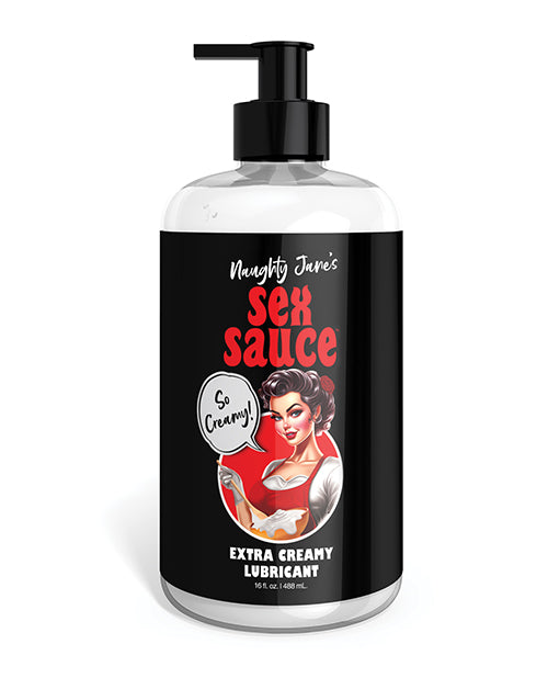 Naughty Jane's Lubricant Water-Based Extra Creamy Unscented Formula for Enhanced Intimate Pleasure