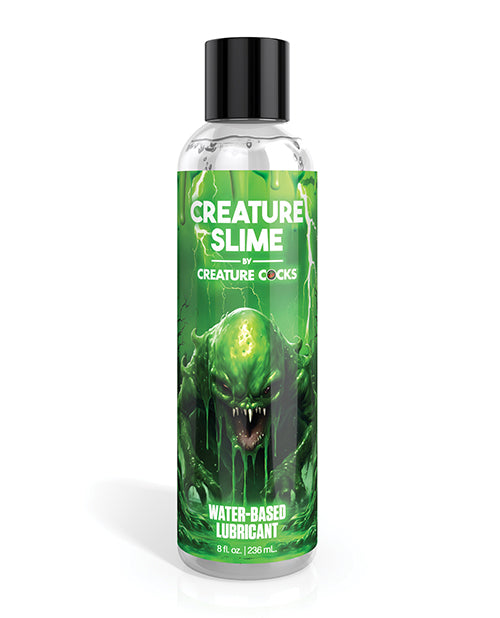 Creature Cocks Lubricant Green Slime Texture Water-Based Unscented for Fantasy Role-Play and Toy Compatibility