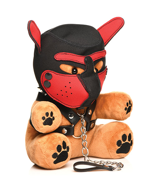 Master Series Plush Novelty Bear with Vegan Bondage Gear and Neoprene Pup Accessories for Unique Gift or Collectible