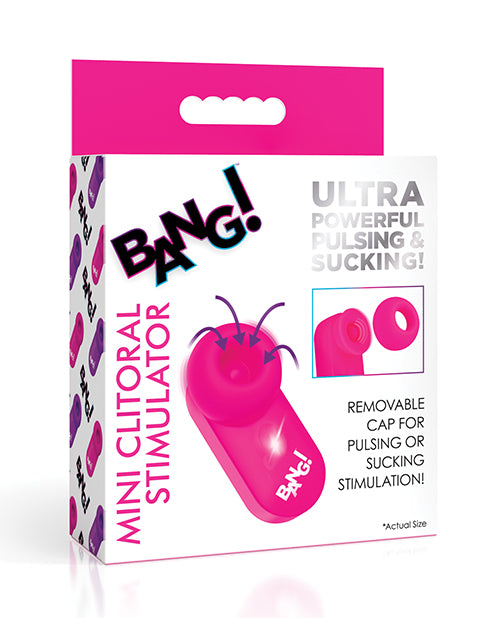 Bang! Mini Clitoral Stimulator - Pink