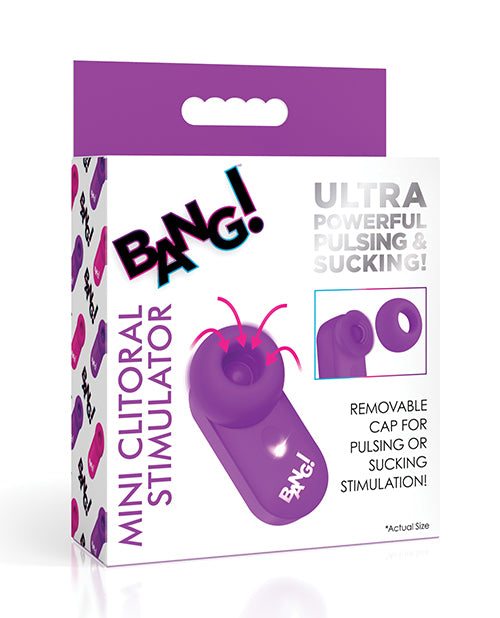 Bang! Mini Clitoral Stimulator - Purple