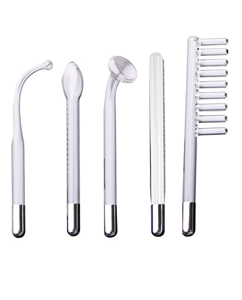 Zeus Electrosex ZS Ultimate Edition Violet Wand Set with Multiple Attachments