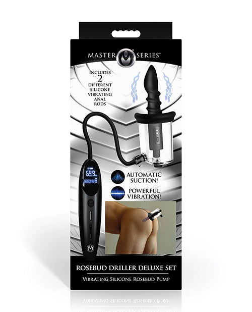 Vibrating Silicone Rosebud Pump Set with Suction and Thrusting Modes