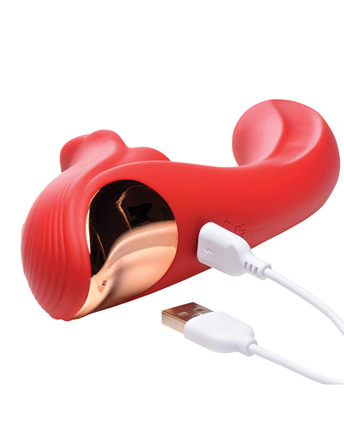 Lickgasm Lusty Licker Licking Silicone Vibrator with Dual Stimulation