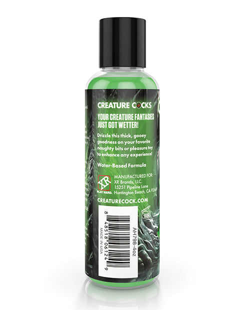 Creature Cum Green Water-Based Lubricant with Fantasy Color - 4 oz