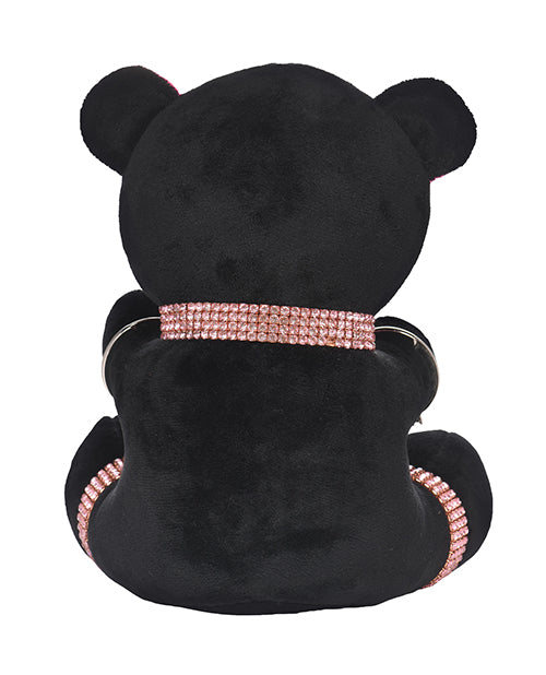Master Series Bling Bondage Bear Decorative Resin Figurine