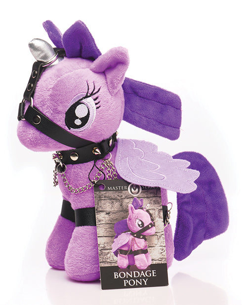 Master Series Bondage Pony - Purple Adjustable BDSM Accessory