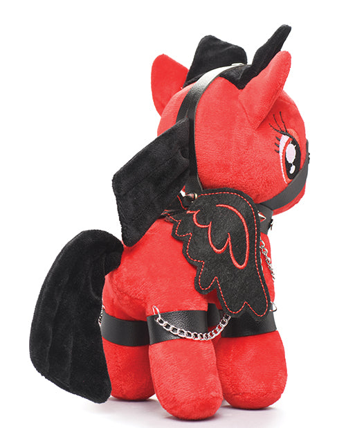 Master Series Bondage Pony - Red Adjustable Pony Play Harness
