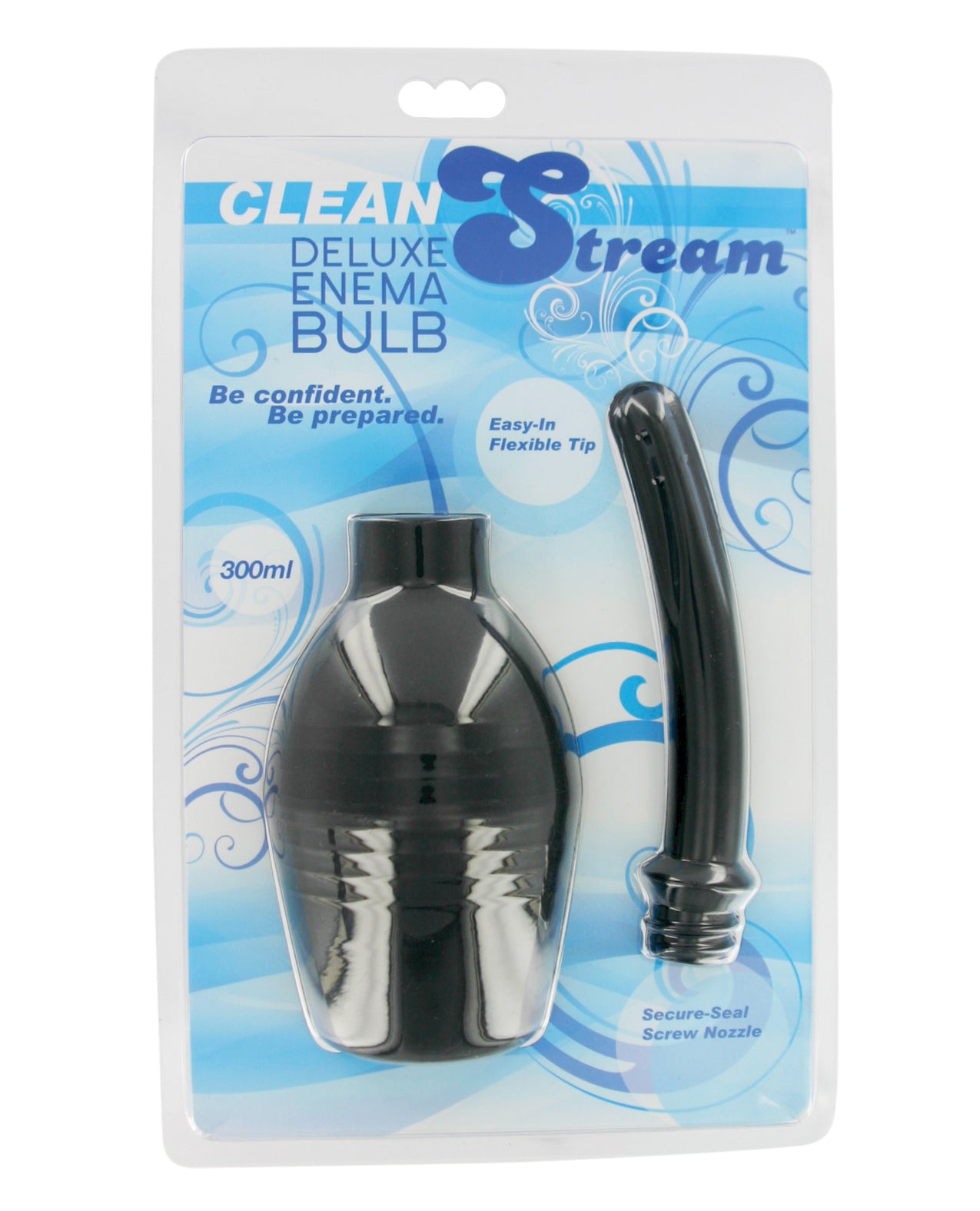CleanStream Enema Bulb Easy Grip Long Nozzle Hygienic Design for Comfort and Anal Cleansing