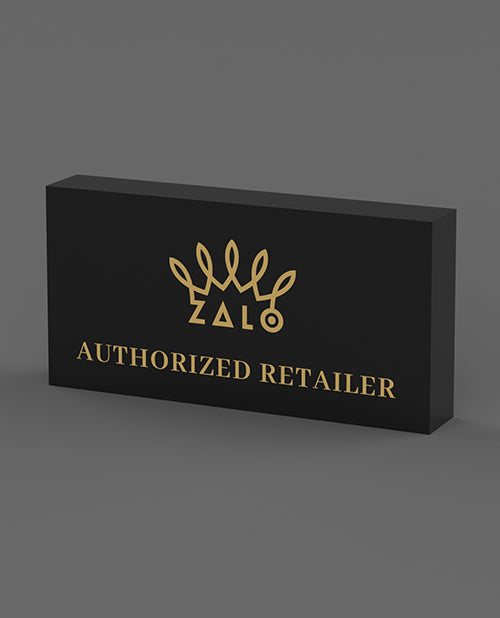 ZALO Acrylic Display Block clear durable construction for retail product showcasing
