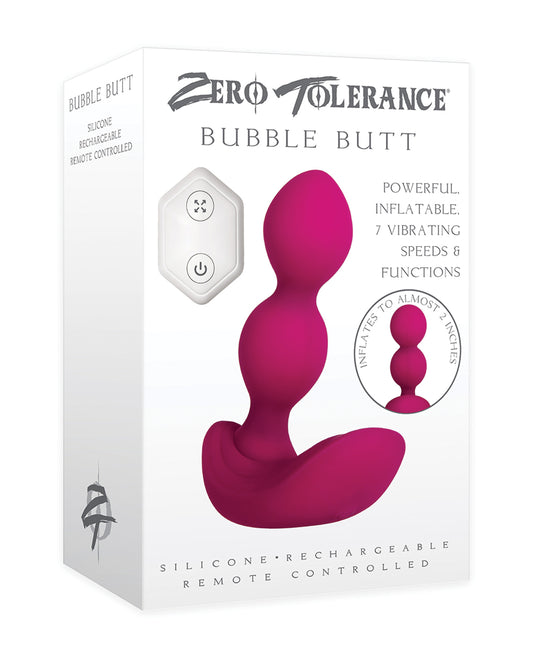 Zero Tolerance Anal Products Inflatable Vibrating Anal Balls with Remote Control for Adjustable Fullness and Stimulating Anal Play