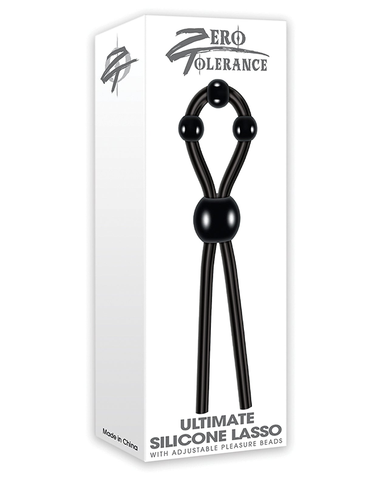 Zero Tolerance Penis Enhancement Ring adjustable silicone loop and pleasure beads for erection support and couples play