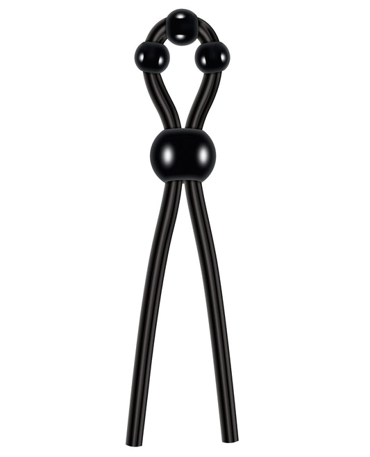 Ultimate Adjustable Lasso Penis Enhancement Ring with Pleasure Beads