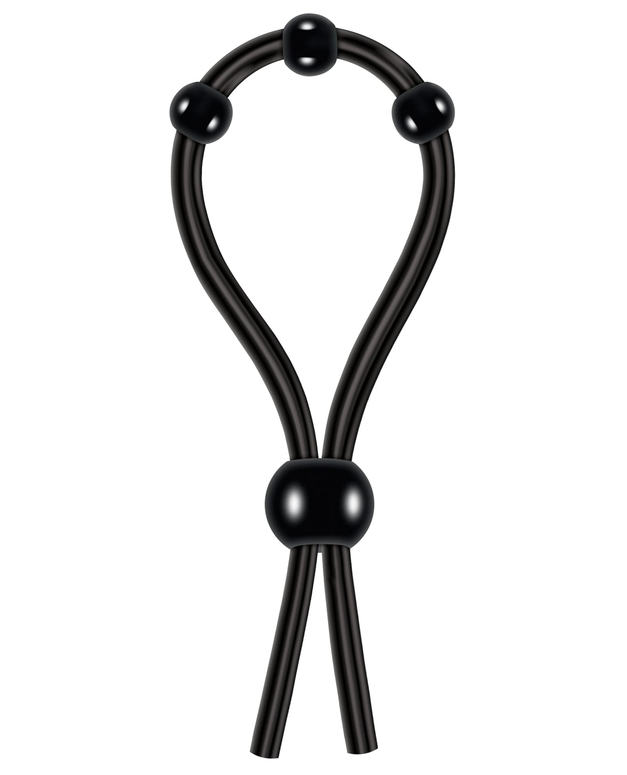 Ultimate Adjustable Lasso Penis Enhancement Ring with Pleasure Beads