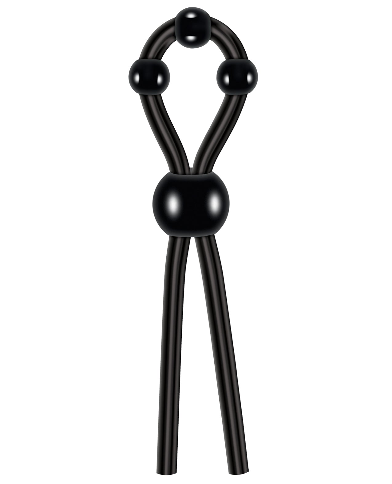 Ultimate Adjustable Lasso Penis Enhancement Ring with Pleasure Beads