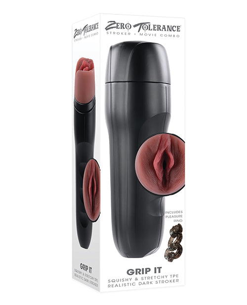 Zero Tolerance Dolls & Masturbators Realistic Vaginal Stroker with Squeezable Canister for Intense Solo Pleasure