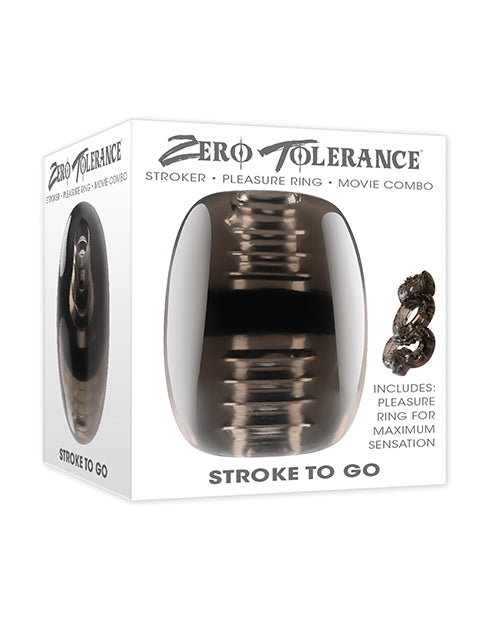 Zero Tolerance Silicone Stroker Dual-Entry Spiral Texture with Adjustable Grip for Intense Solo Sensation