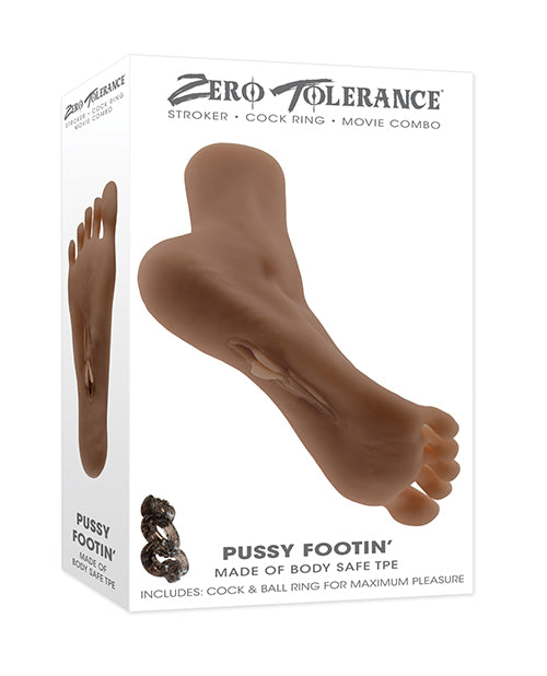 Zero Tolerance Foot Masturbator Lifelike Realistic Detailing Supple Arch for Foot Fetish Pleasure