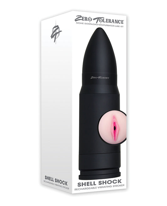 Zero Tolerance Vibrating Stroker with Realistic Lips and Rechargeable Bullet for Intense Sensation