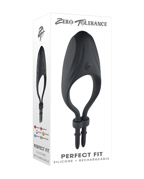 Zero Tolerance Penis Enhancement Adjustable Silicone Vibrating Ring with 10 Speeds for Enhanced Pleasure