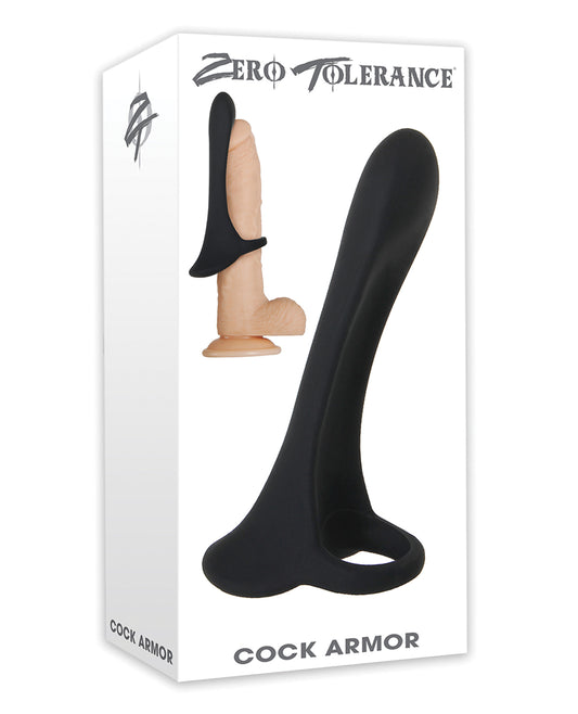 Zero Tolerance Penis Enhancement Cock Armor with Multi-Speed Vibrations and Silicone Design for Intense Couples Pleasure