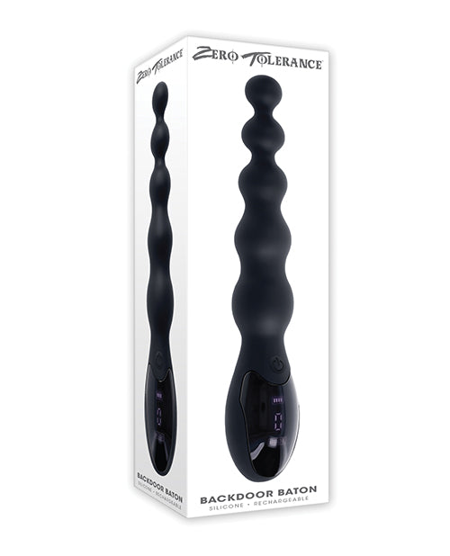 Zero Tolerance Anal Vibrator Flexible Beaded Design Graduated Bulbs for Comfortable Anal Stimulation