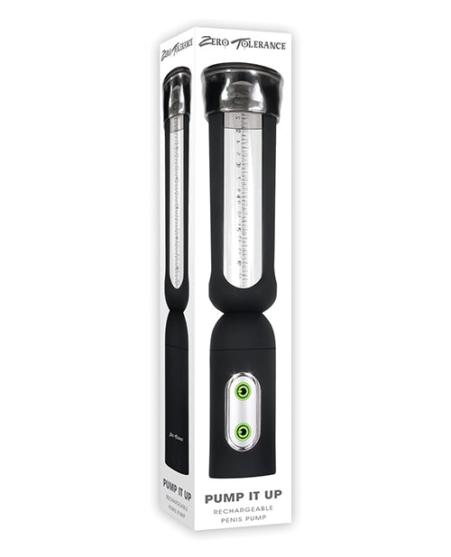 Zero Tolerance Penis Enhancement Pump Rechargeable Suction Device with Measurement Chamber for Erectile Performance