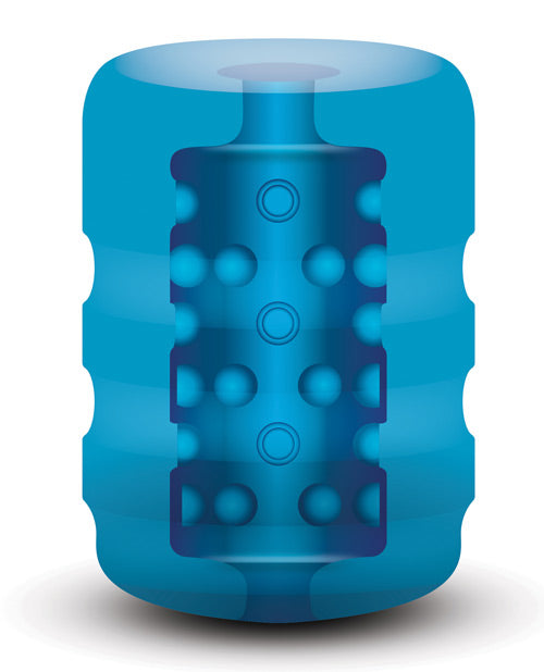 ZOLO Backdoor Pocket Stroker with Beaded Texture and Anal Opening