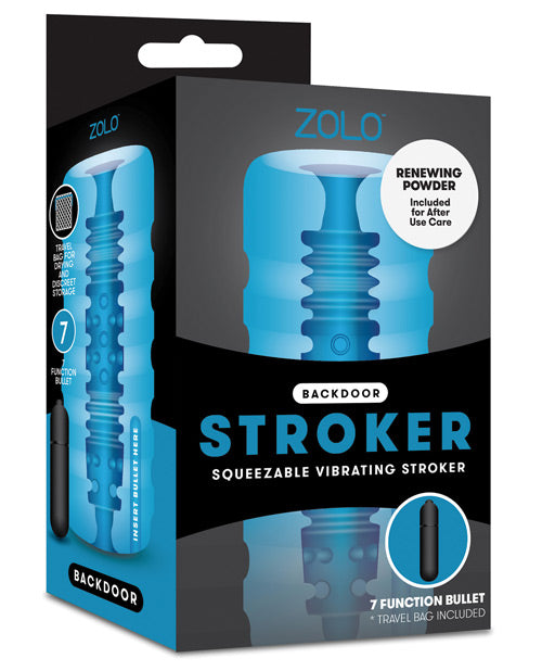 ZOLO Masturbator with Anal Opening and 7 Function Vibrating Bullet for Intense Personal Pleasure