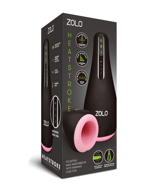 ZOLO Male Masturbator with Warming Function and LED Display for Enhanced Realistic Sensation