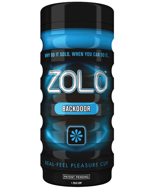 ZOLO Masturbator Cup tightly ribbed texture ergonomic design for realistic anal sex sensation